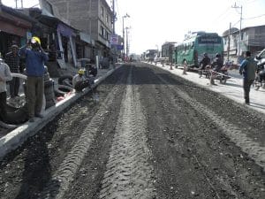 Nepal highway AggreBind project