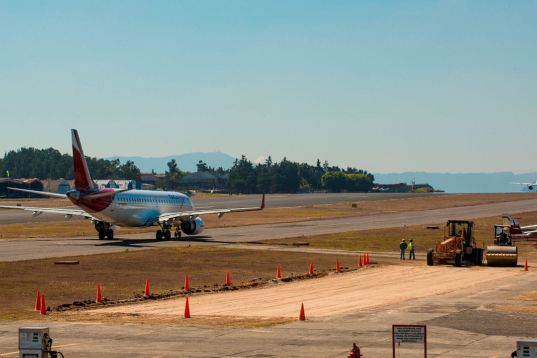 AggreBind runway project in Guatemala